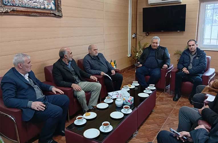 دیدار با معاون بهبود تولیدات دامی سازمان جهاد کشاورزی آذربایجان‌غربی