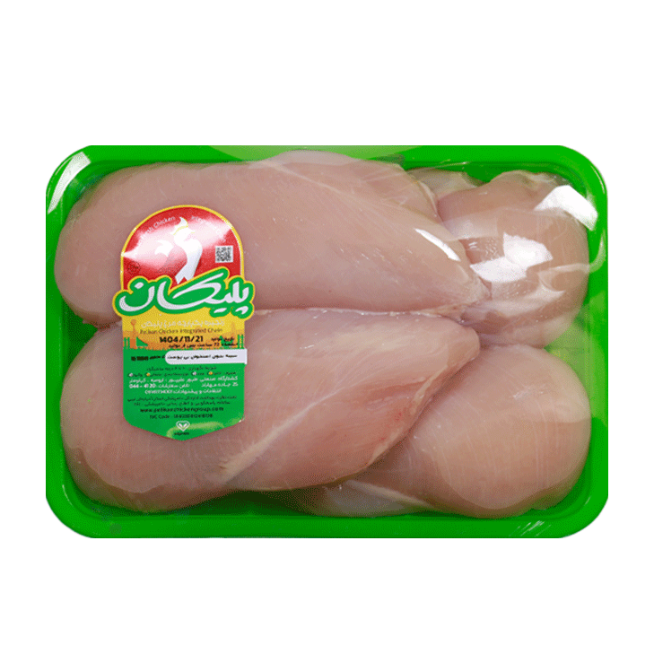 سینه پاک شده مرغ